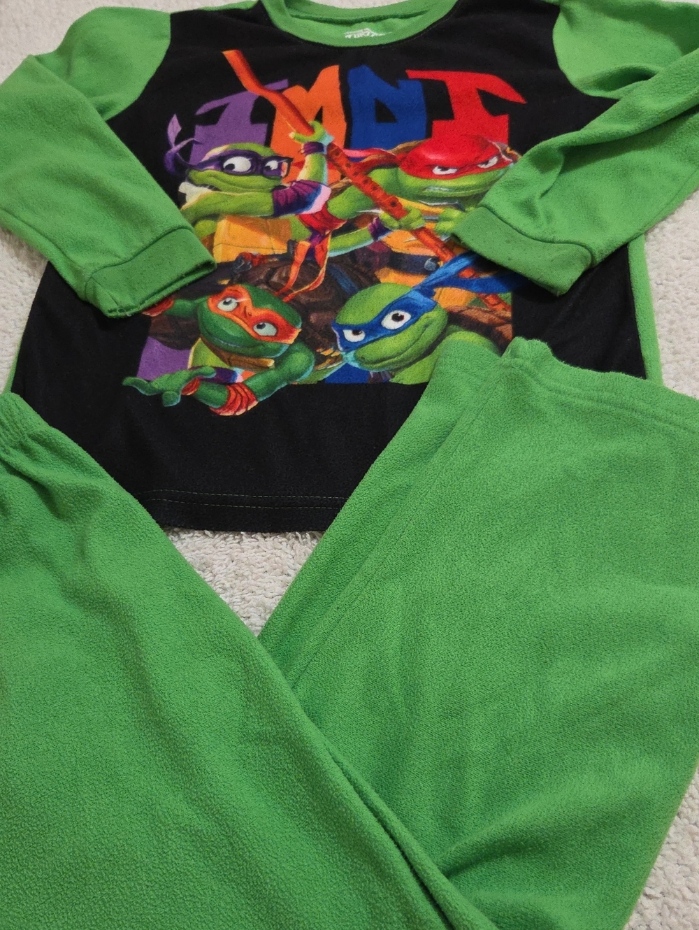 TEENAGE MUTANT  NINJA TURTLES 2PC PAJAMA SET